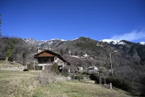 vue extérieure du gîte de la Brasca