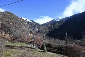 vue extérieure du gîte de la Brasca